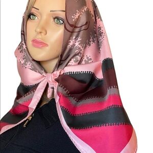 New Richard Allen London silk multicolored scarf size OS